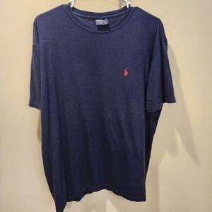 Polo by Ralph Lauren Men's Navy Blue Short Sleeves Tshirt Size M